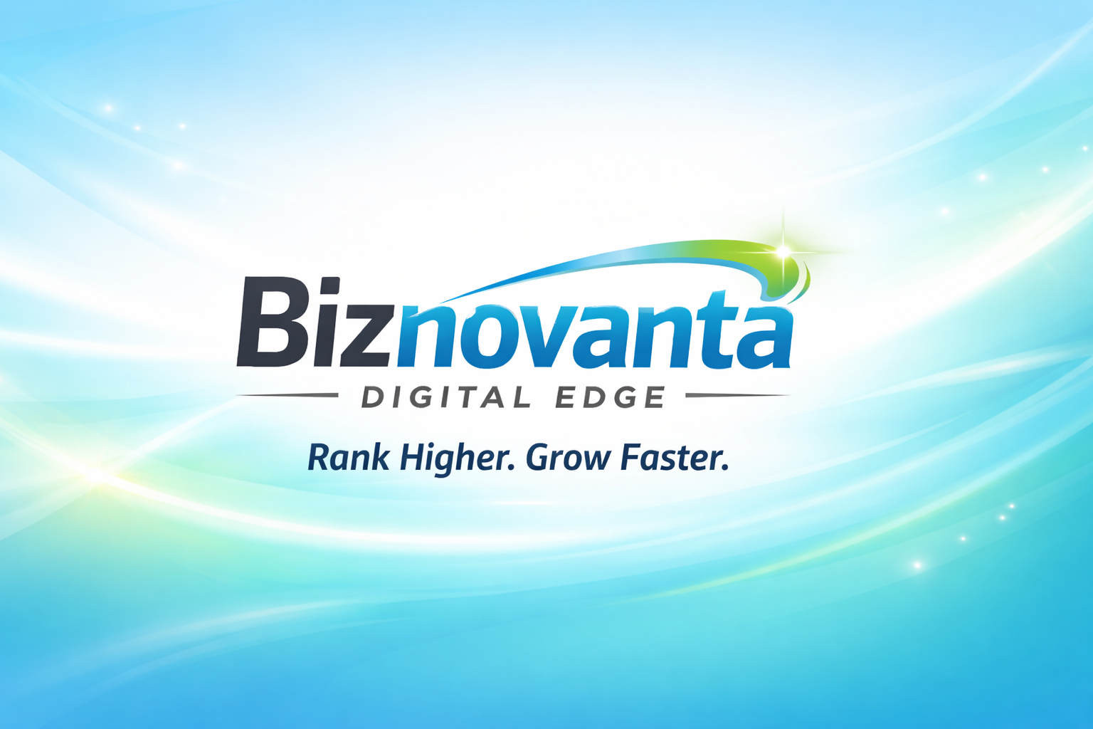 vibrant biznovanta logo design